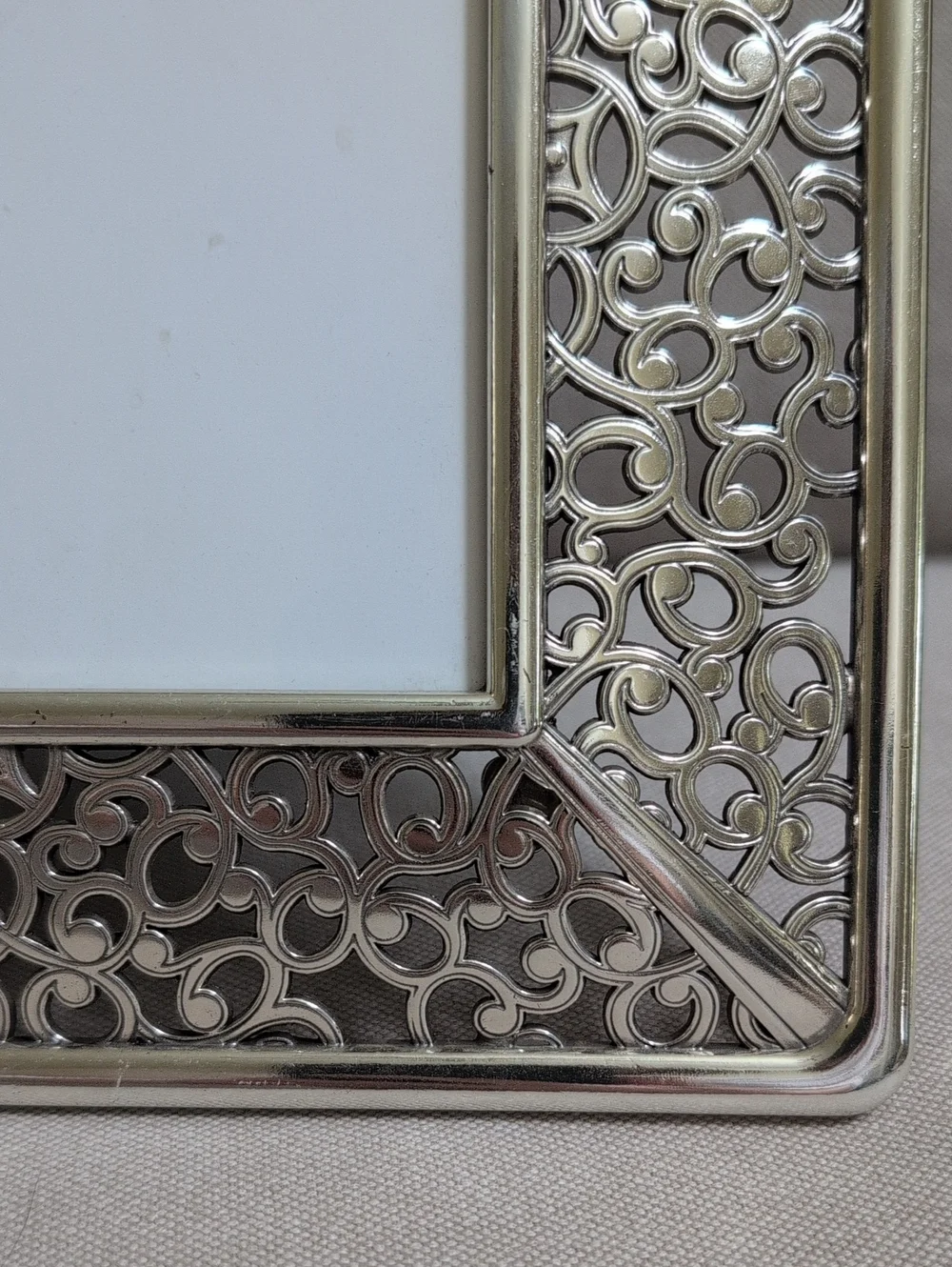 Classic Brighton Serendipity Silver Filigree Photo Frame 5 x 5 Photo Opening